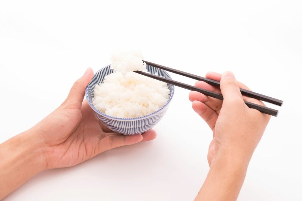How To Eat Rice With Chopsticks